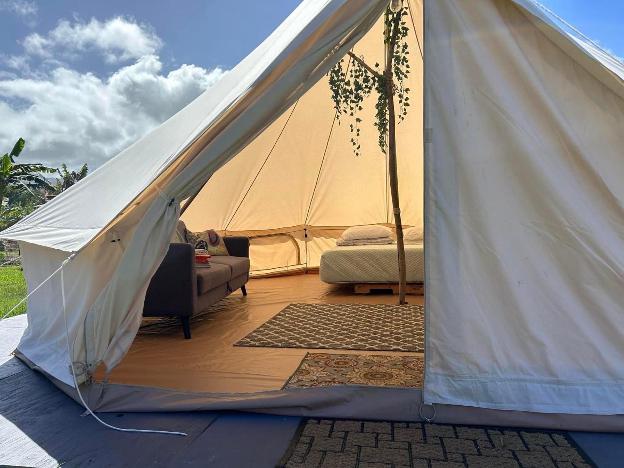 Maleka Farm: Tent Glamping North Shore Oahu Laie Exterior photo